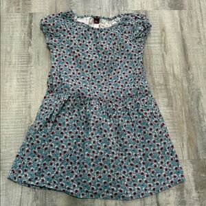 Tea Collection Blue Floral Dress 10